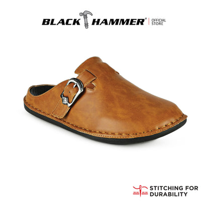 Black Hammer Men Casual Sandals - HTAC1015WK