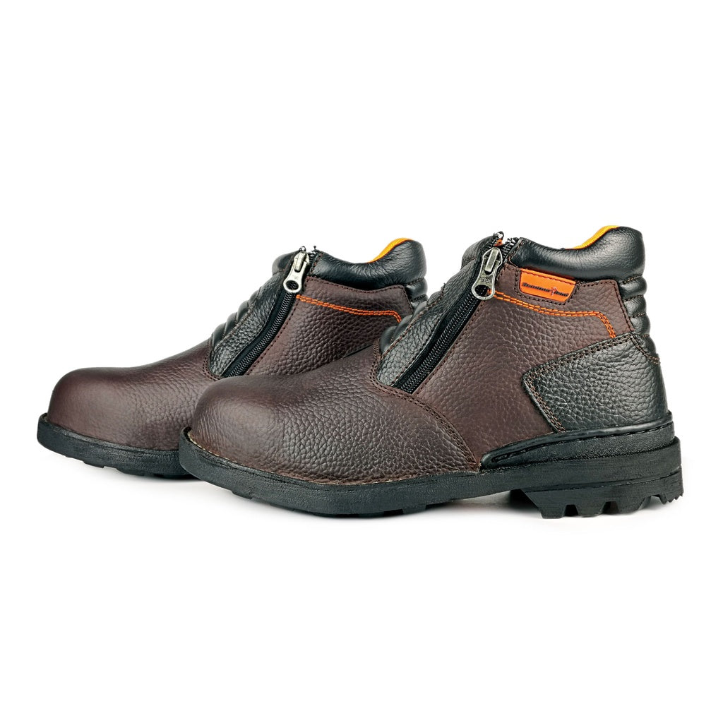 Hammerland Mid Cut Double Zip Safety Shoes HAM-4404