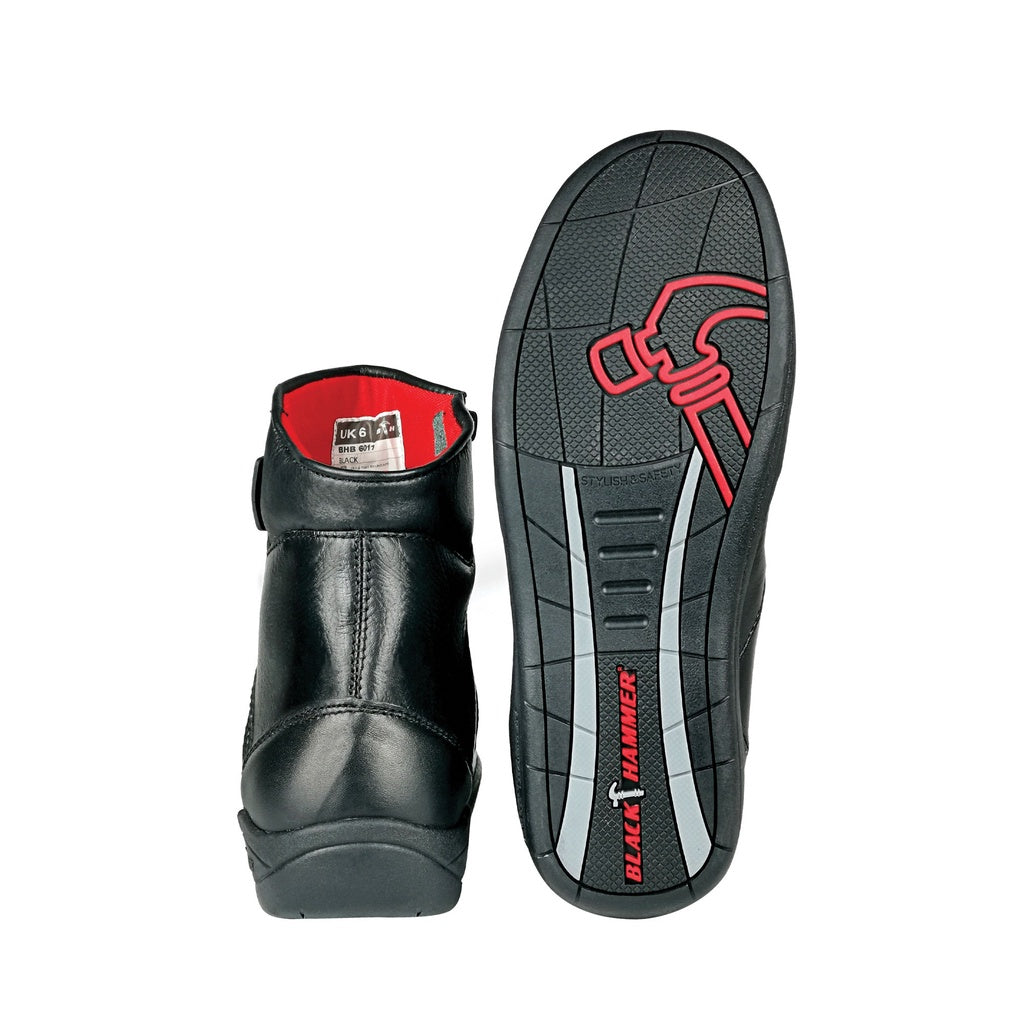 Black Hammer Men Motor Boot Mid Cut BHB-6011
