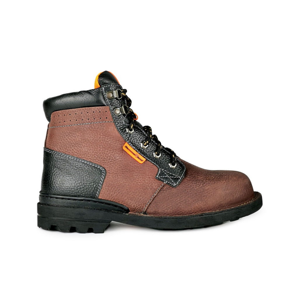 Hammerland Men Mid Cut with Shoelace Safety Shoes HAM-4401 – BLACK SAFE ...